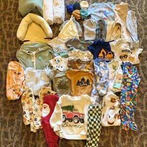 Assorted 0-3/ 3 month boy clothing